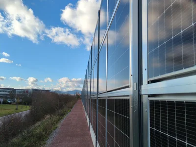 PV-Lärmwand