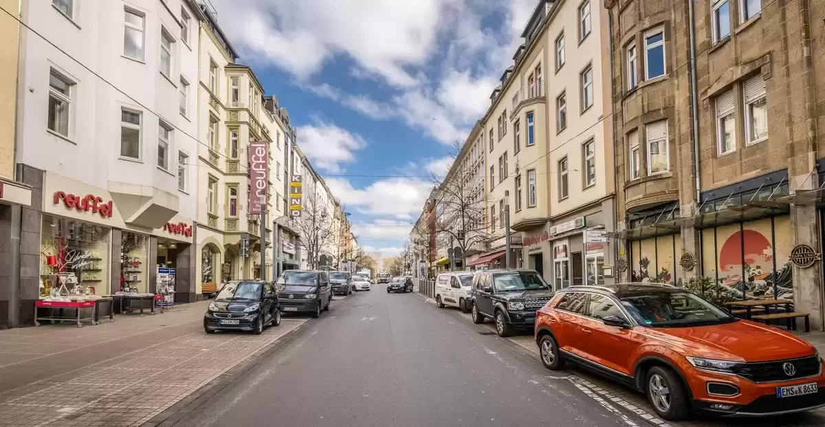 Die Löhrstraße in der Koblenz City