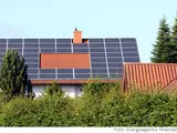 Photovoltaikanlage auf dem Haus
