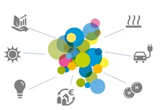 Bunte Karte von Rheinland-Pfalz mit verschiedenen Icons