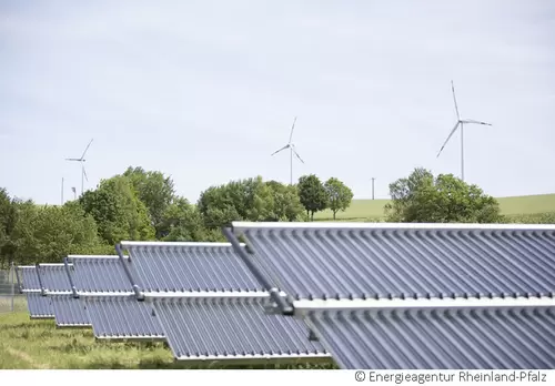 Solarthermie Freifläche in Neuerkirch-Külz