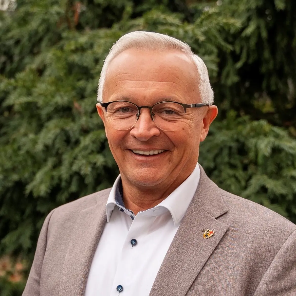 Portraitbild des Landrates Achim Hallerbach