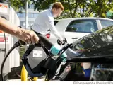 Ein E-Auto wird geladen