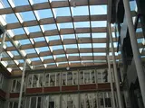 Glasüberdachung des MVZ