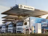 Einfacher Einstieg in die E-Mobilität: Mercedes-Benz Trucks eröffnet Ladepark für E-Lkws 