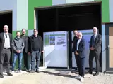 Gruppenfoto im Energie- und Technikpark 