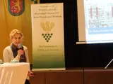 Ute Zimmermann, Referentin Erneuerbare Energien der Energieagentur Rheinland-Pfalz bei ihrem Vortrag