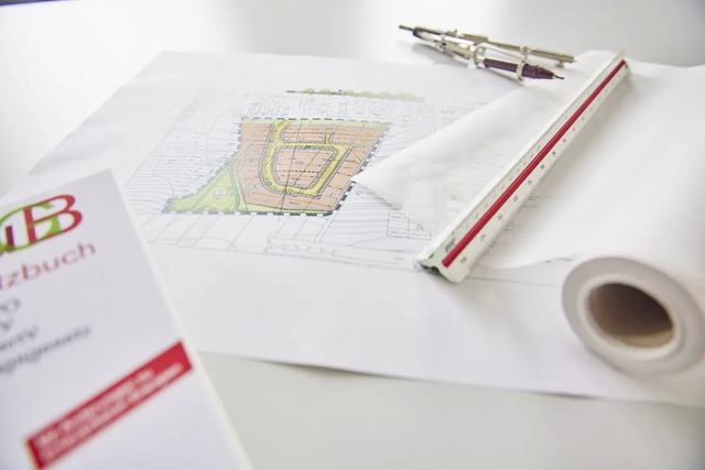 Bauleitplan und Gesetzbuch