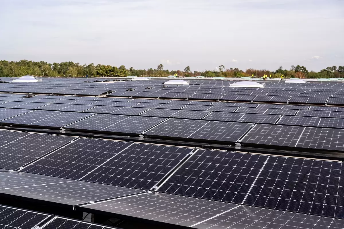 Photovoltaikanlage der Stadtwerke Speyer