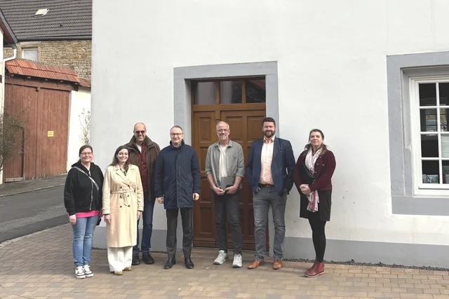Gruppenbild in Duchroth mit Ortsbürgermeister