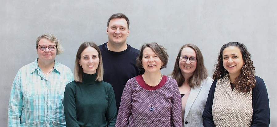 Das Bild zeigt die Teammitglieder des Referates Klimaschutzmonitoring der Energieagentur Rheinland-Pfalz