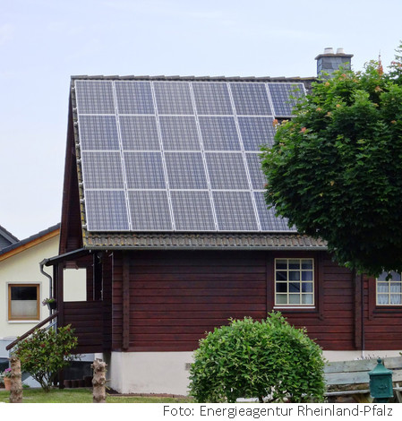 Einfamilienhaus mit Photovoltaikanlage