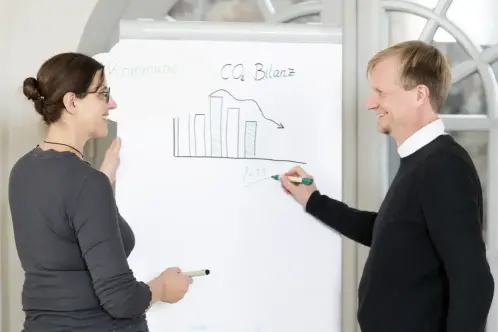 Strategische Besprechung bei Führungskräften