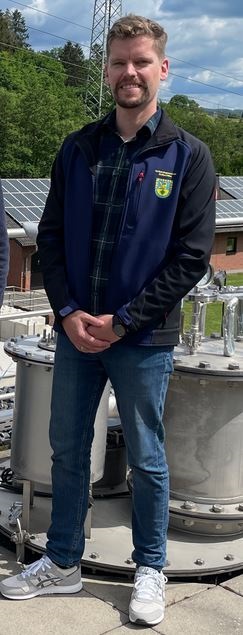 Klimaschutzmanger Thomas Siry von der Verbandsgemeinde Selters